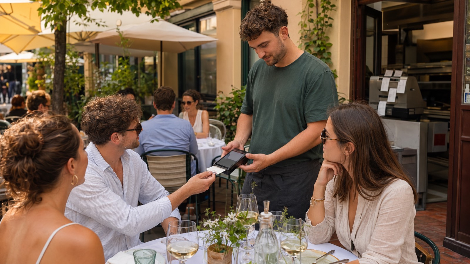 Kassensystem für den Gastgarten: Tisch-Splitting, Trinkgeld und Küchenbons in der Sommersaison